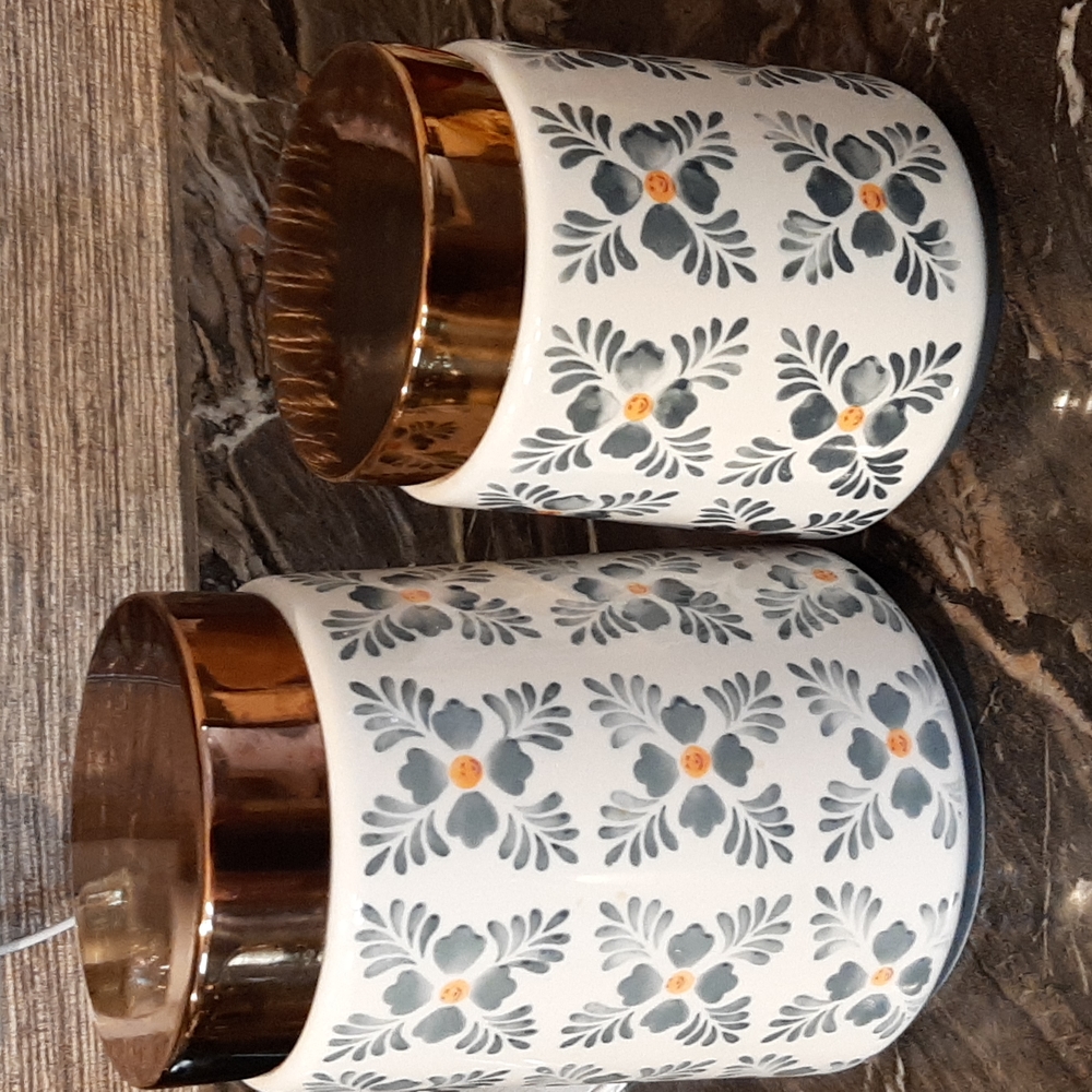 Stoneware Canister Set